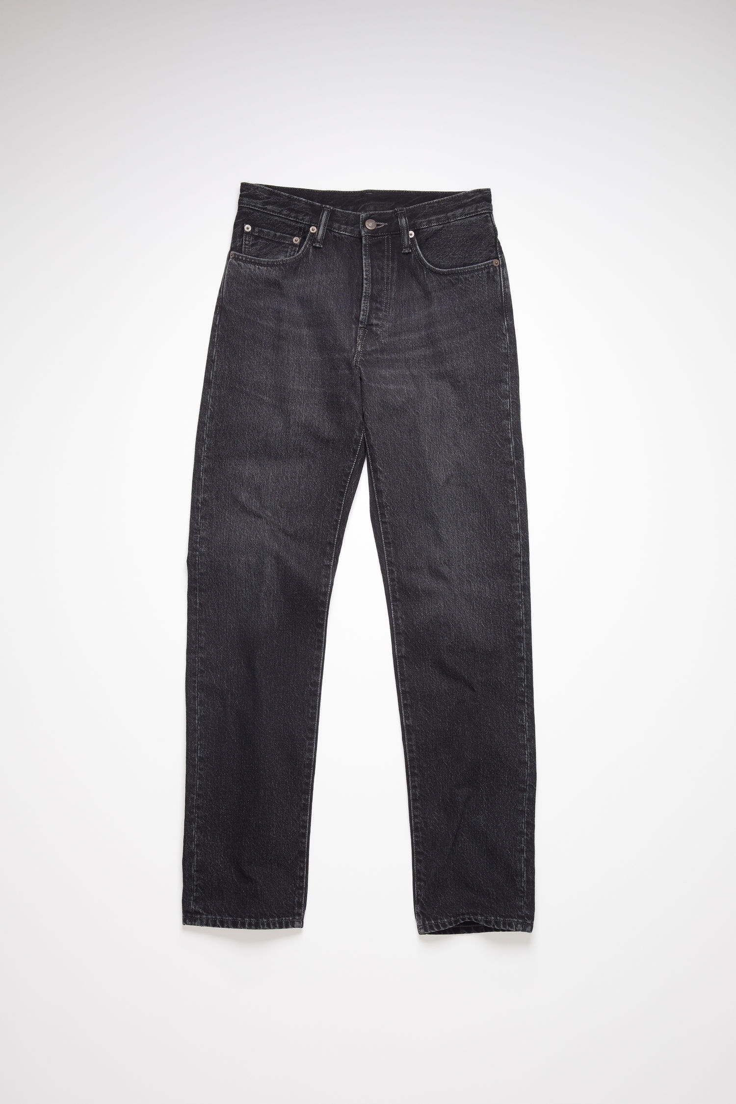 Straight fit jeans - Black - 5