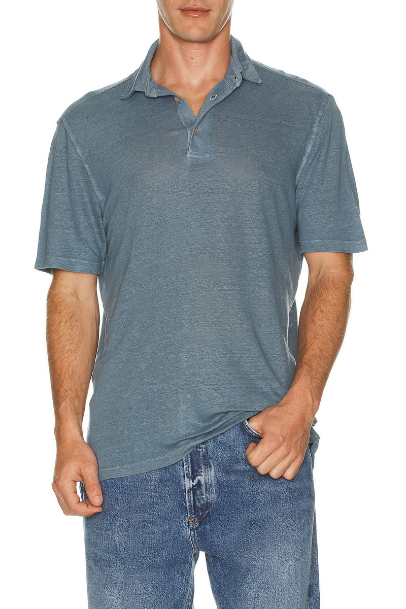 FAHERTY Linen Polo outlook