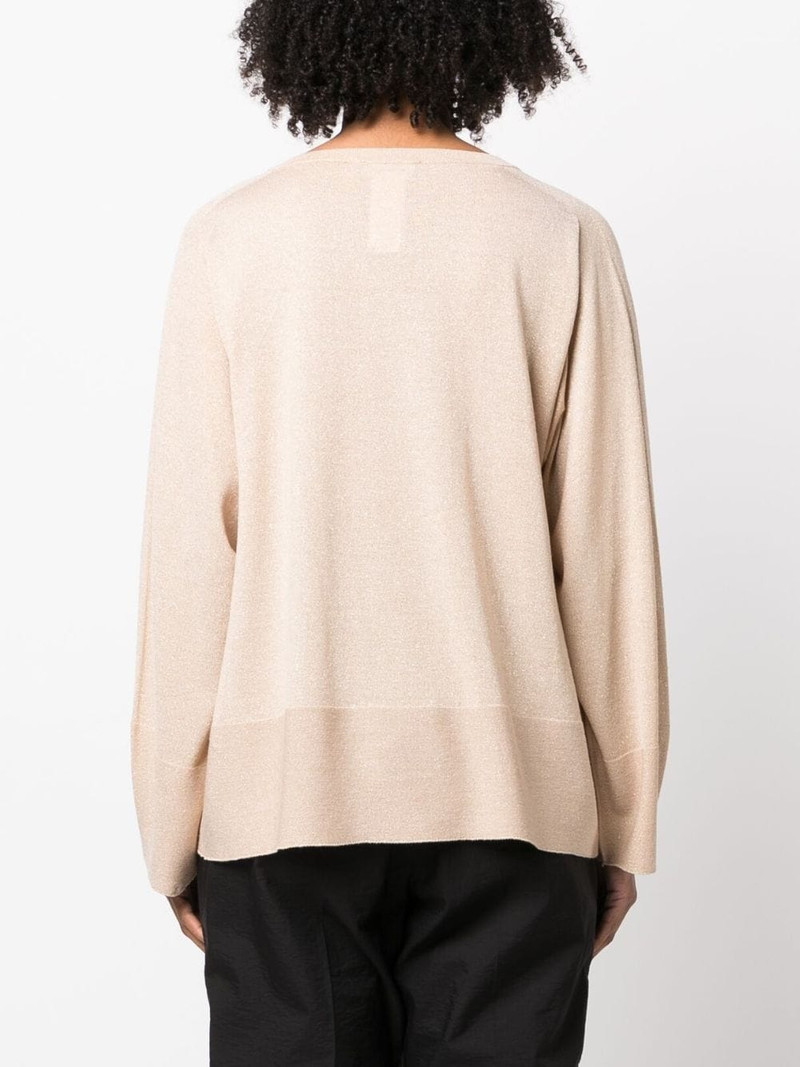 oversized boat-neck jumper 4