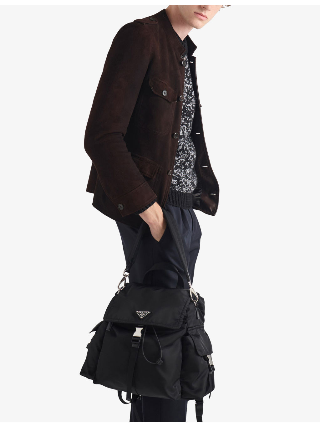 Re Nylon Explore Woven Backpack - 3