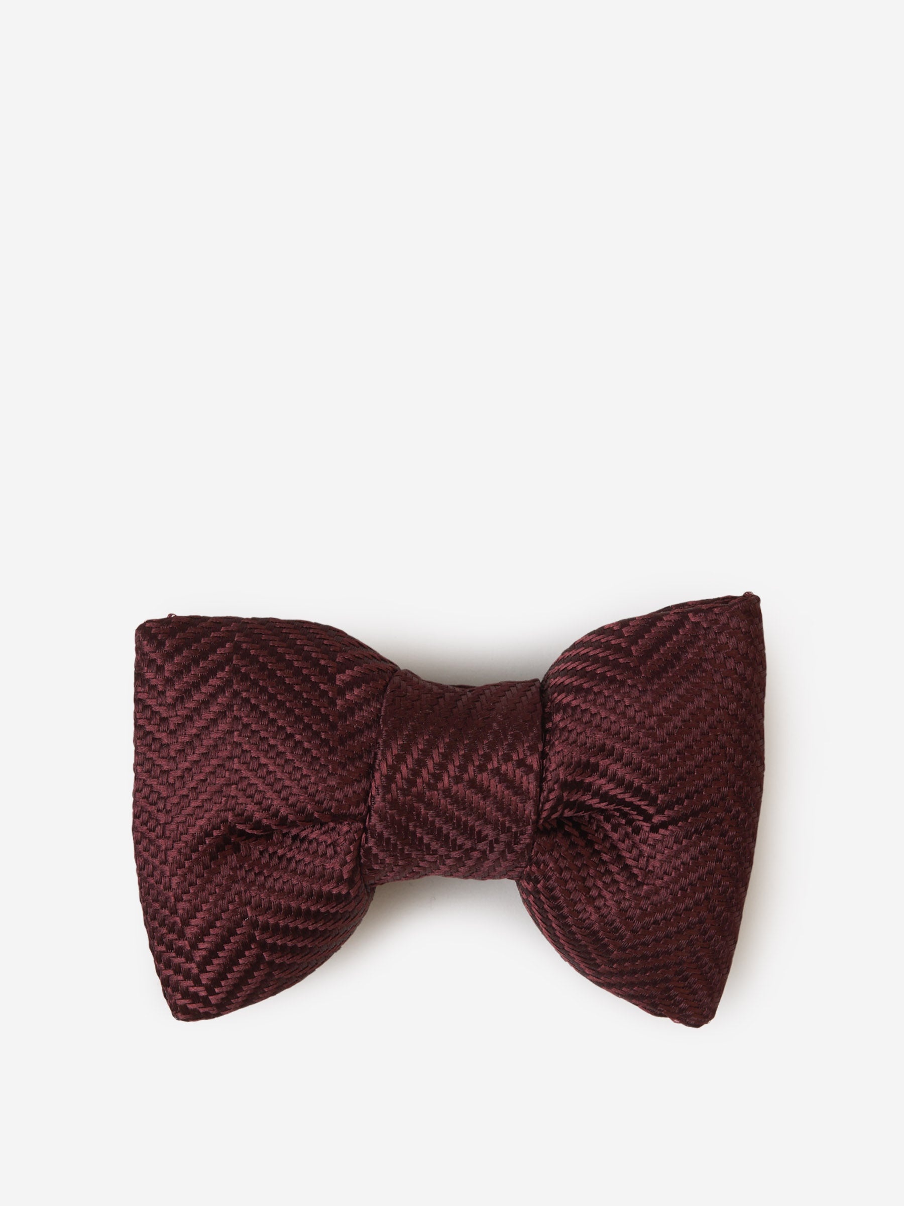 TEXTURED SILK BOW TIE - 2