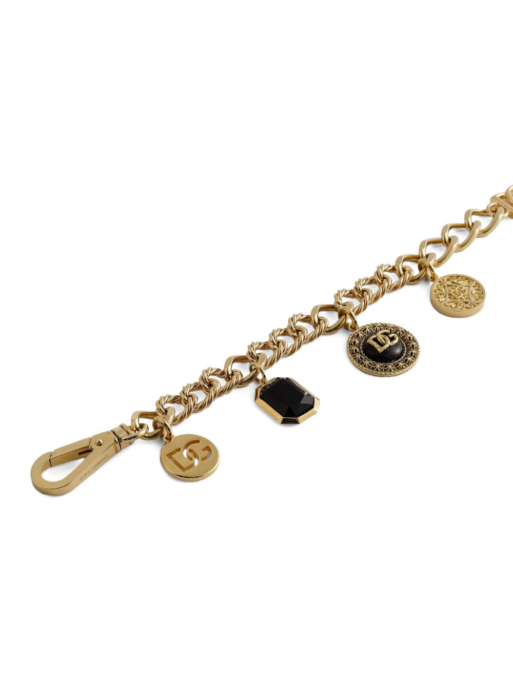 chain-link charm bracelet - 3