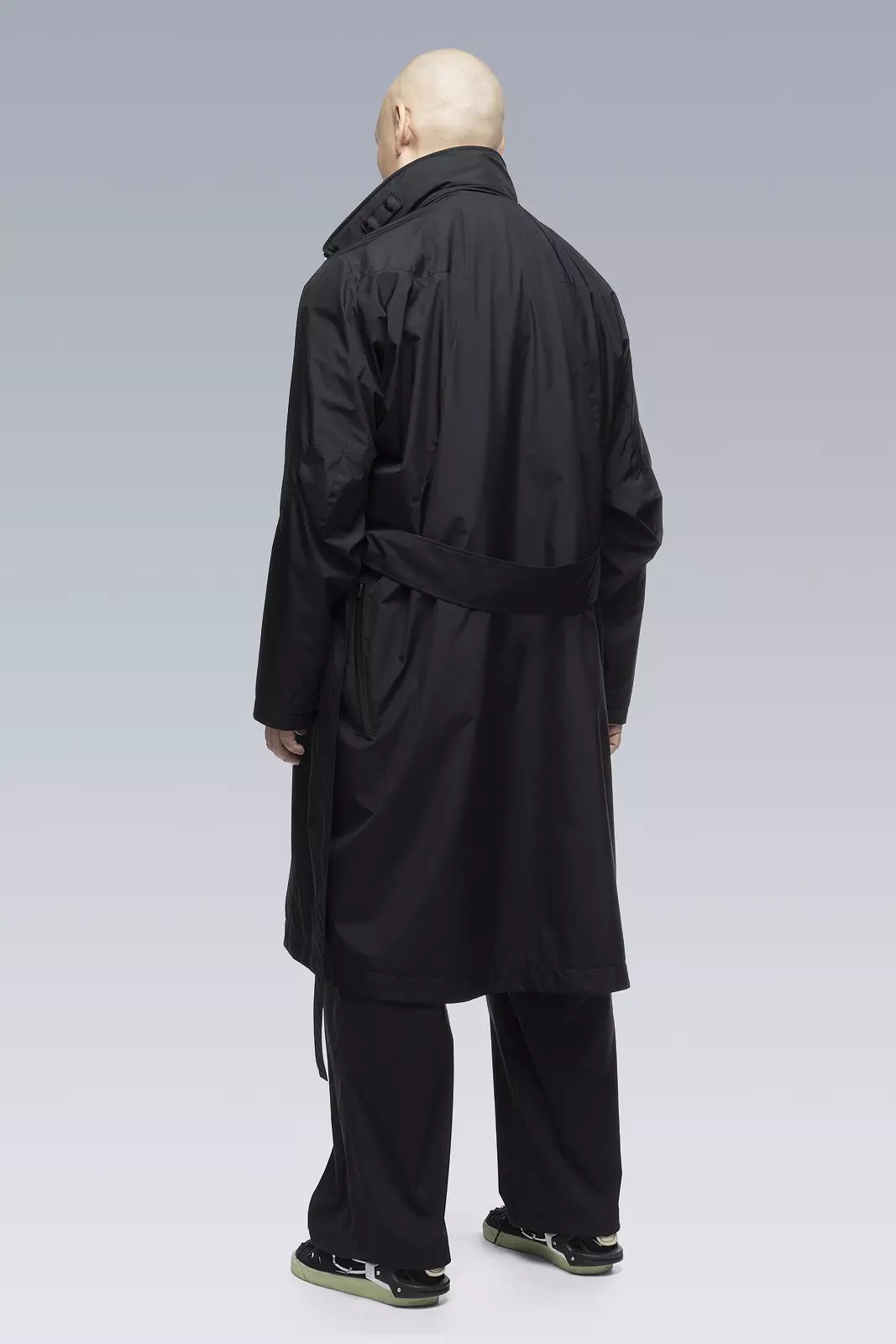 J99U-WS 2L Gore-Tex Infinium™ Windstopper® Coat Black