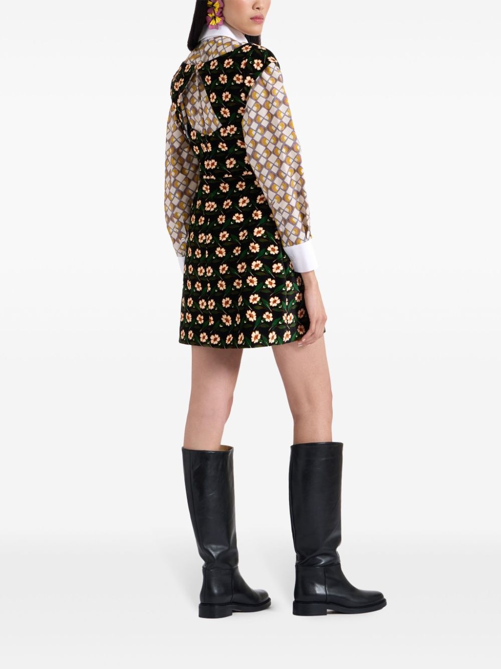 Arabesque mini dress - 3