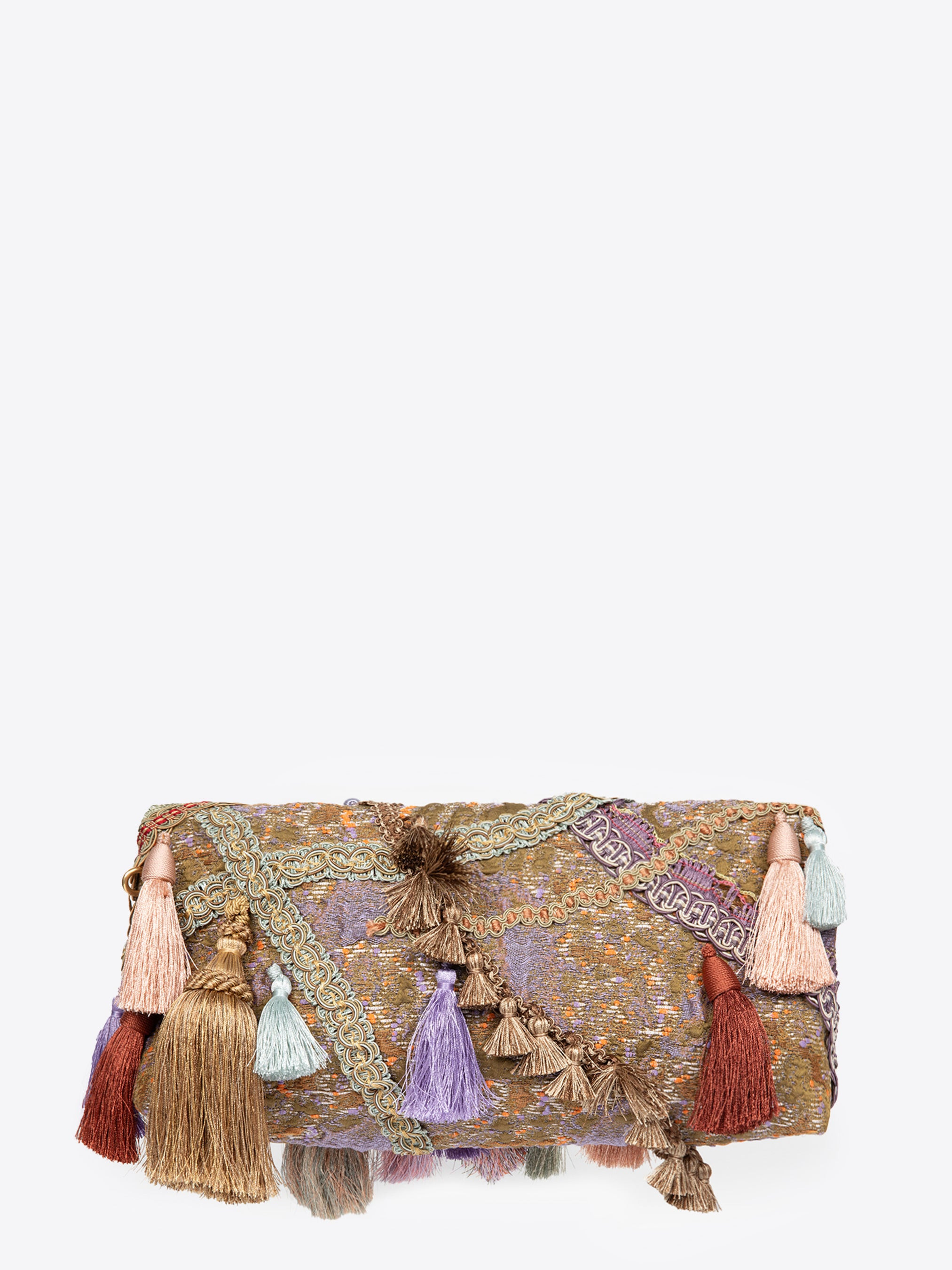 EMBELLISHED SHOULDER BAG - 4