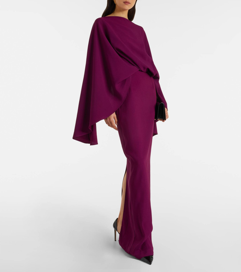 Taller Marmo Eolia crêpe cady maxi dress outlook