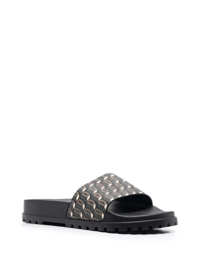 DSQUARED2 monogram-print slides outlook