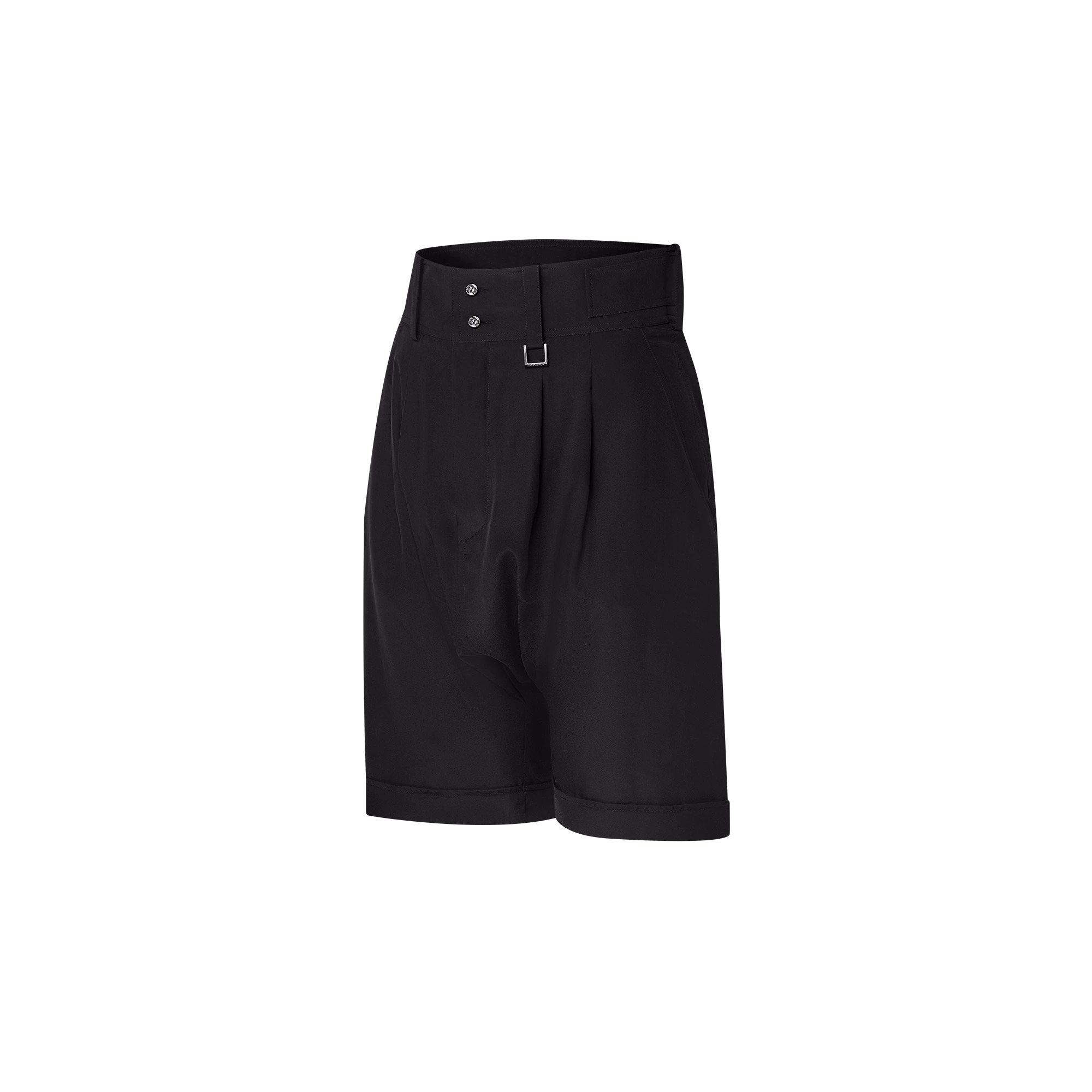 Draped Tailored Shorts - 2