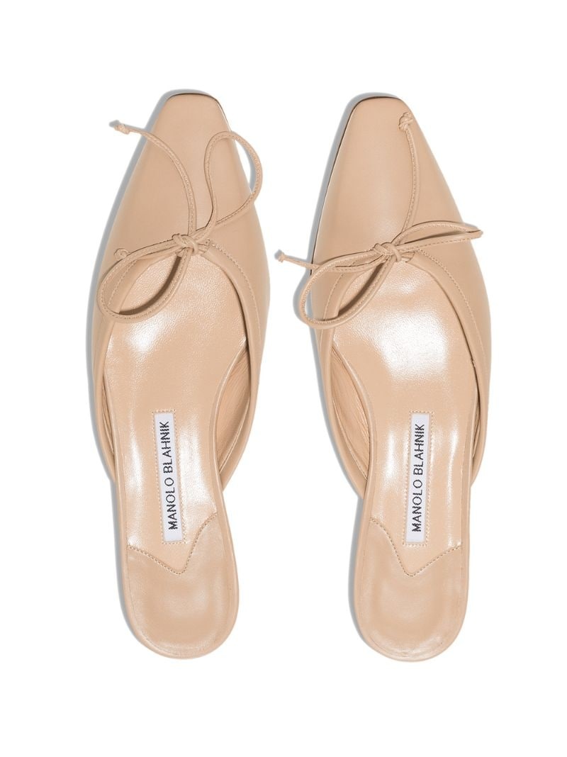 Ballerimu pointed-toe mules - 4