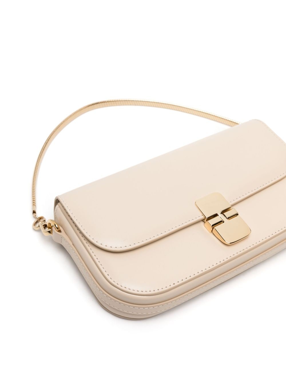 Grace leather clutch bag - 4