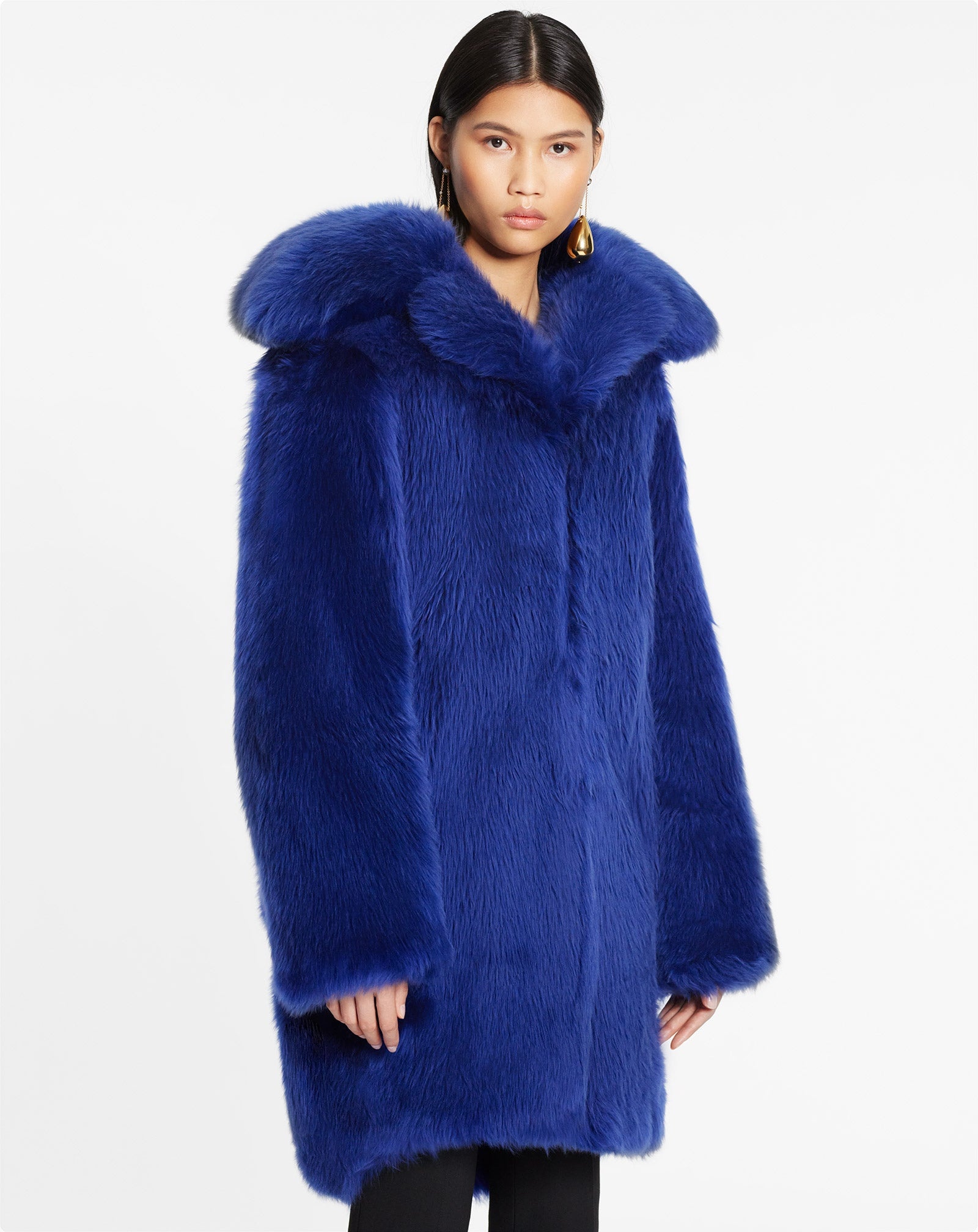 LONG FUR COAT - 3