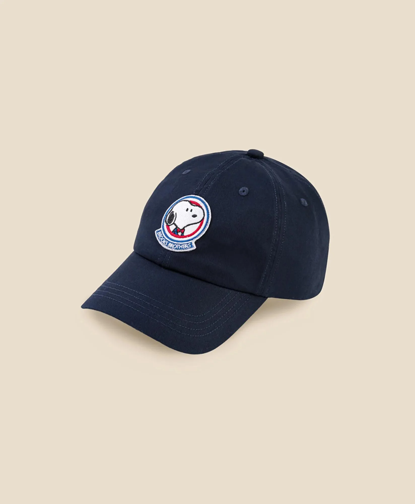 Brooks Brothers x PEANUTS Cotton Baseball Cap - 1