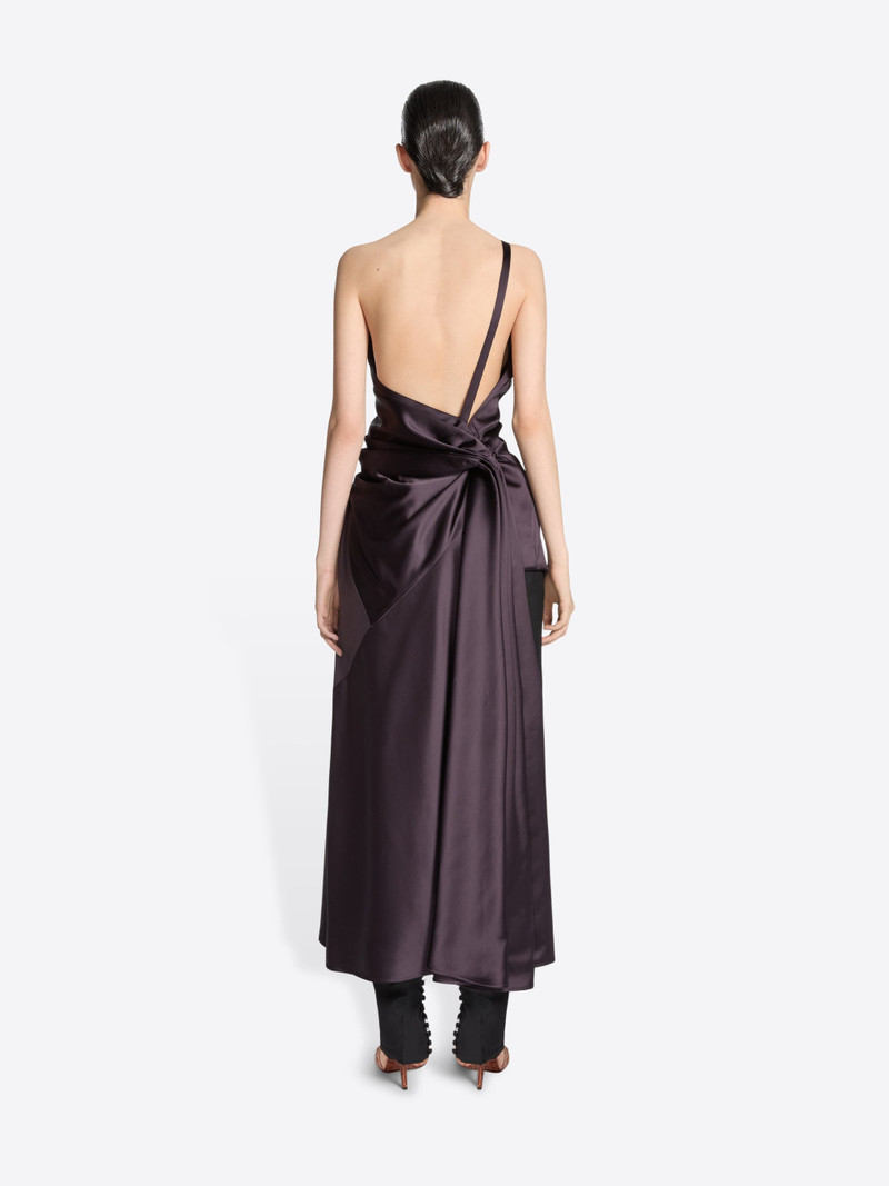 DRAPED VISCOSE SATIN TOP 4