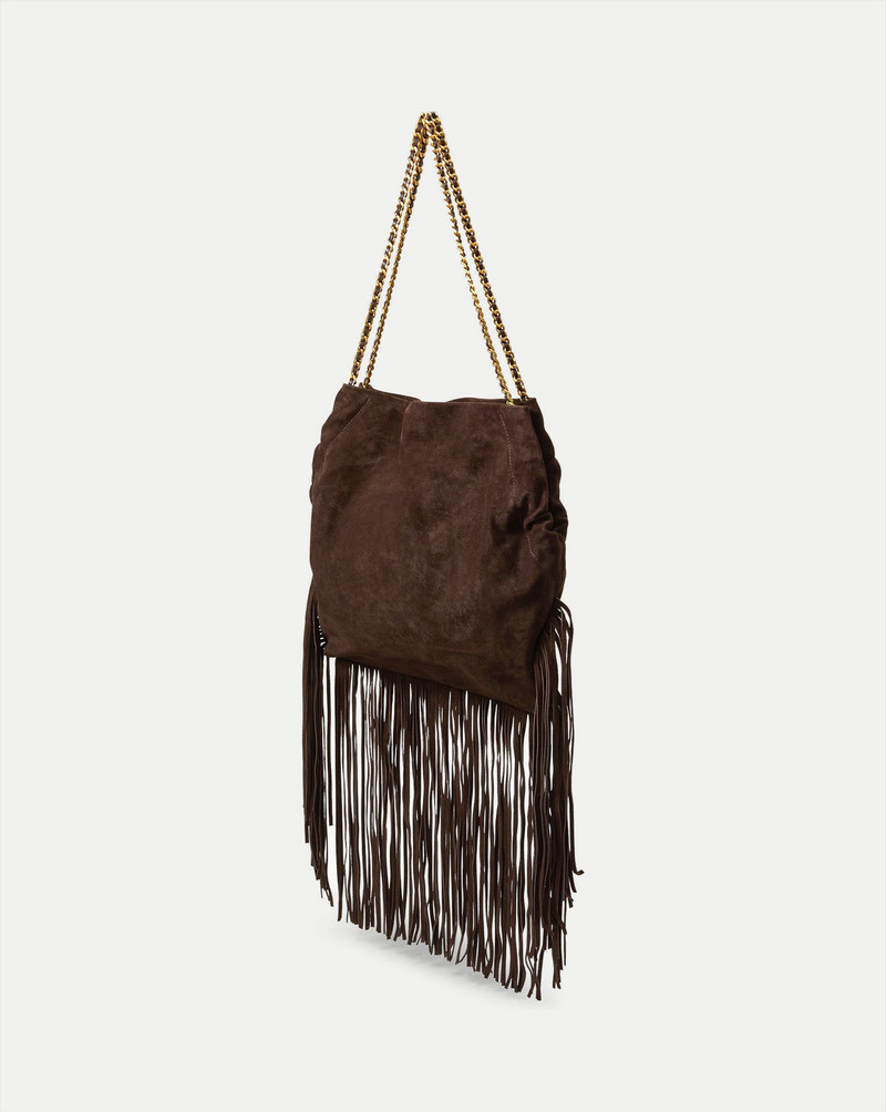 LARGE FRINGE VERONICA BEARD SLOUCH BAG 6