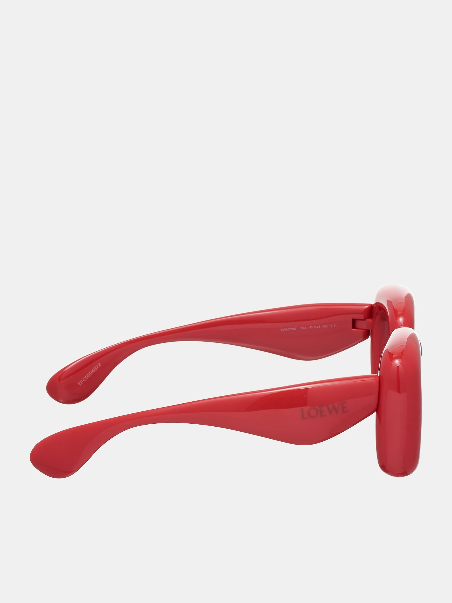 Inflated Rectangular Sunglasses - 2