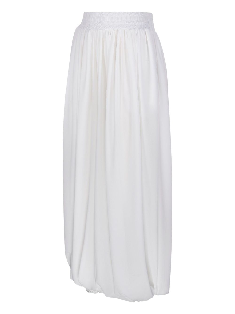 pleated palazzo trousers - 3