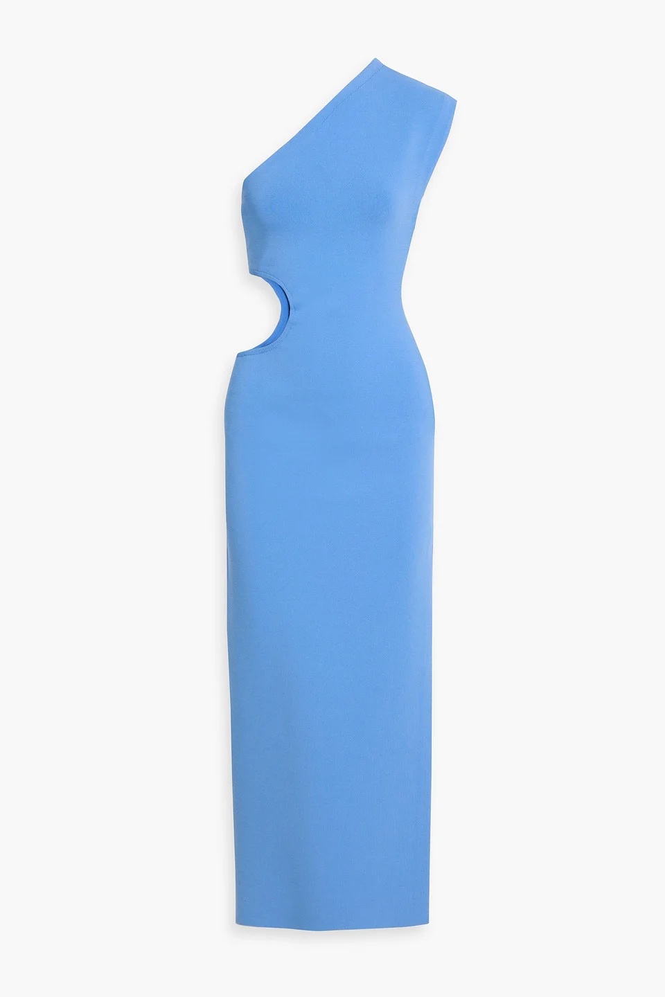 Linnea one-shoulder cutout stretch-knit maxi dress - 1