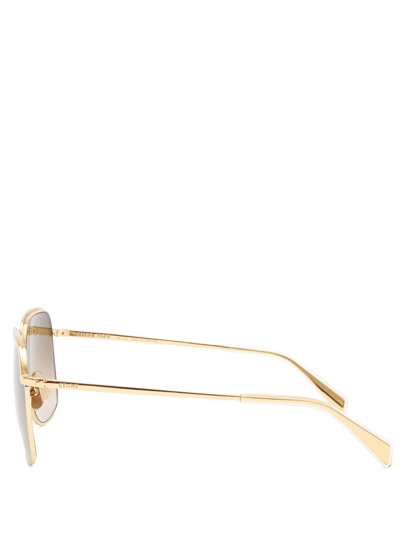 Square metal sunglasses - 3