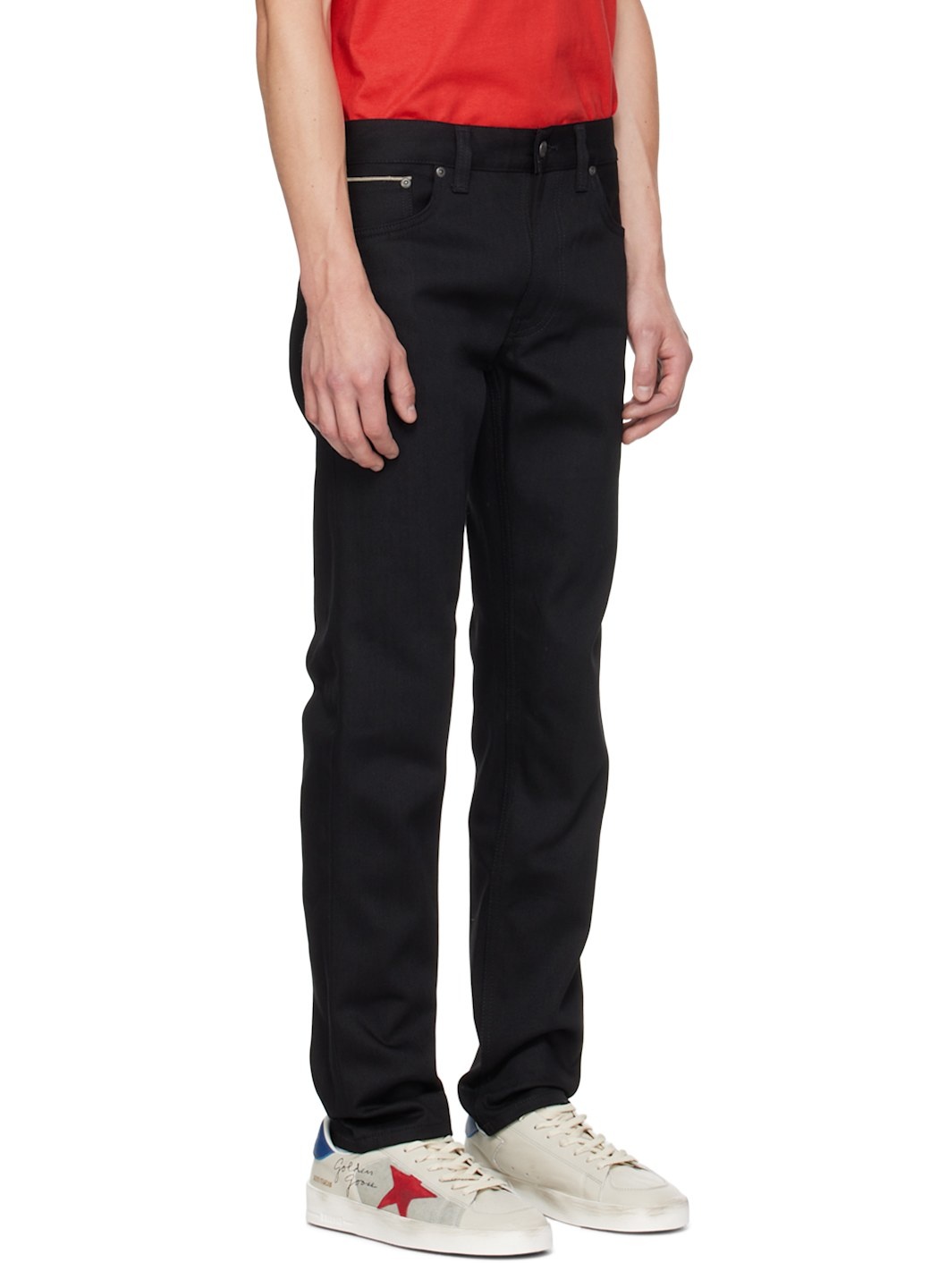 Black Lean Dean Jeans - 2