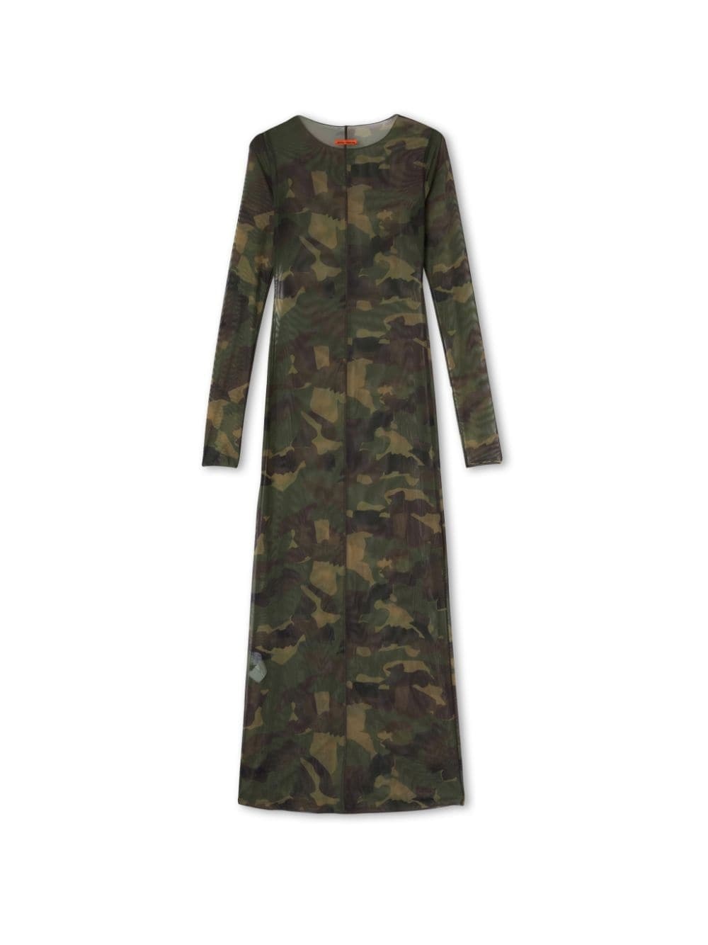 CAMO MESH DRESS - 5