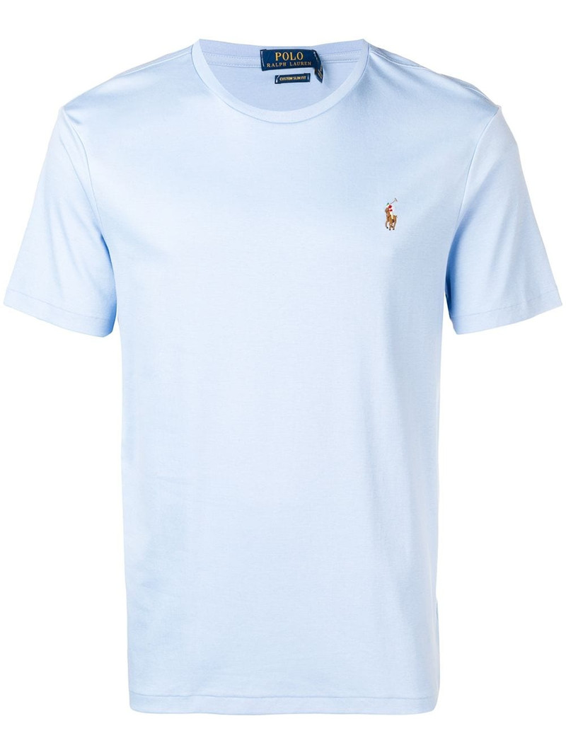 embroidered logo T-shirt 1