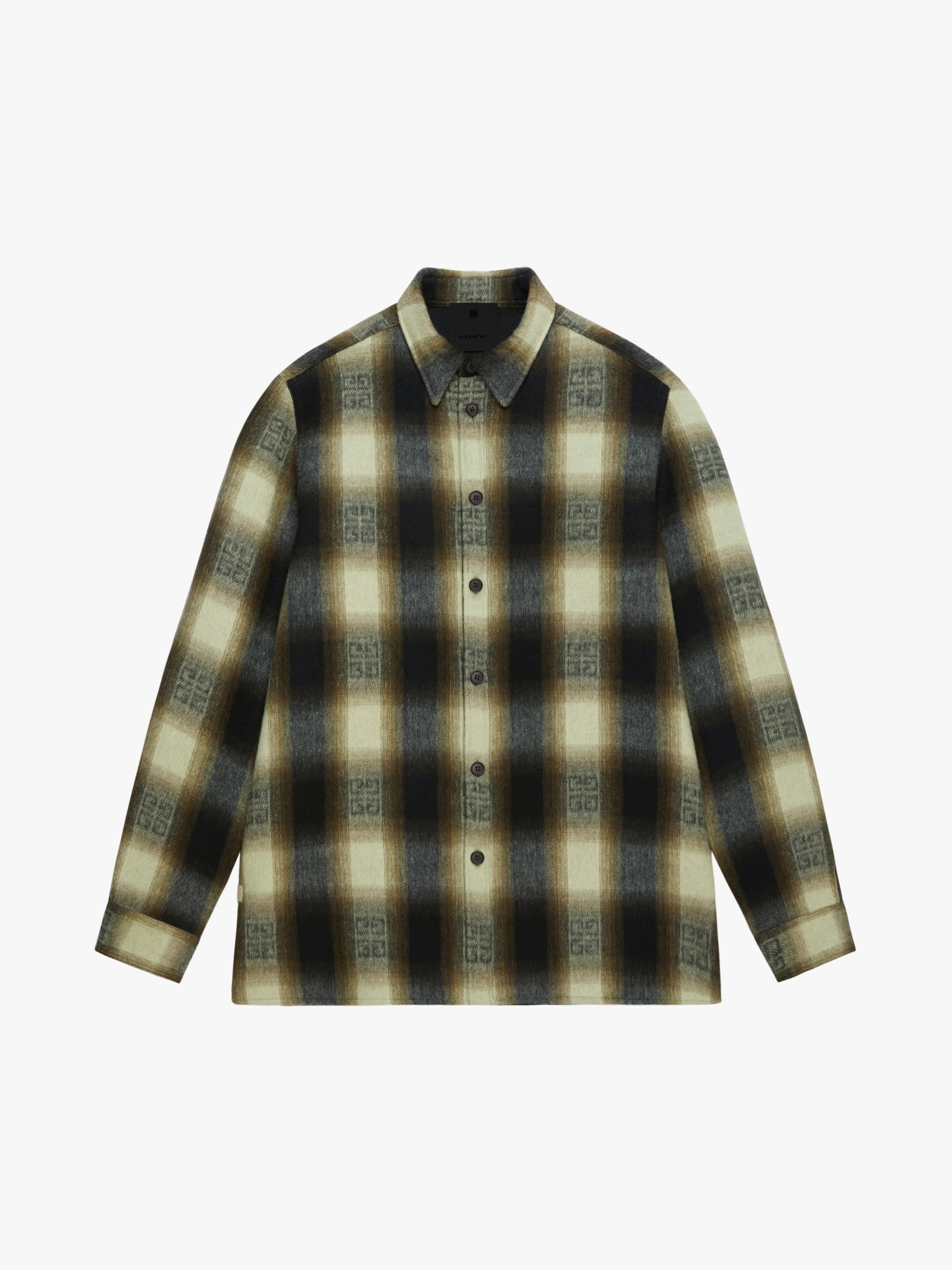 OVERSHIRT IN 4G CHECKED WOOL - 1