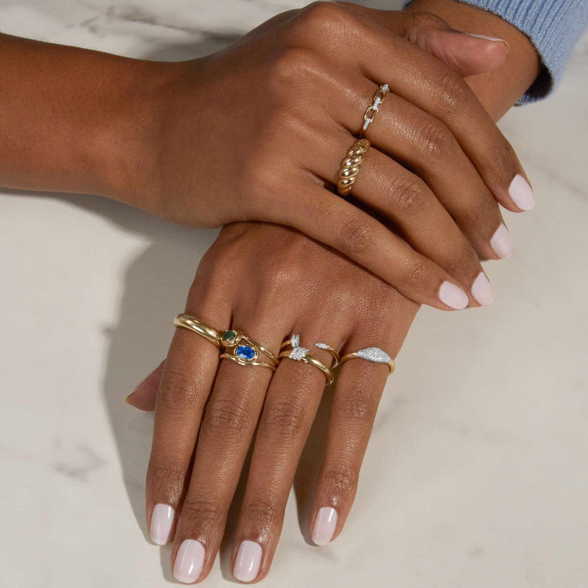 Fine Nailed It Pave Diamond Ring - 2