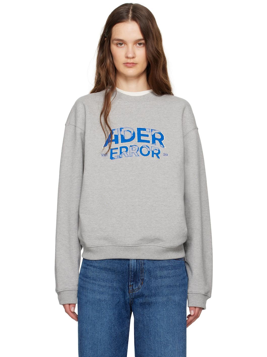 Gray Edca Product. 45 Sweatshirt - 1