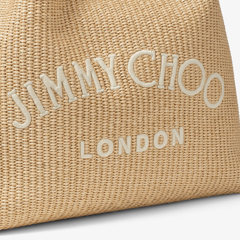 Bon Bon Bucket Maxi
Natural Raffia and Smooth Leather Bucket Bag 5