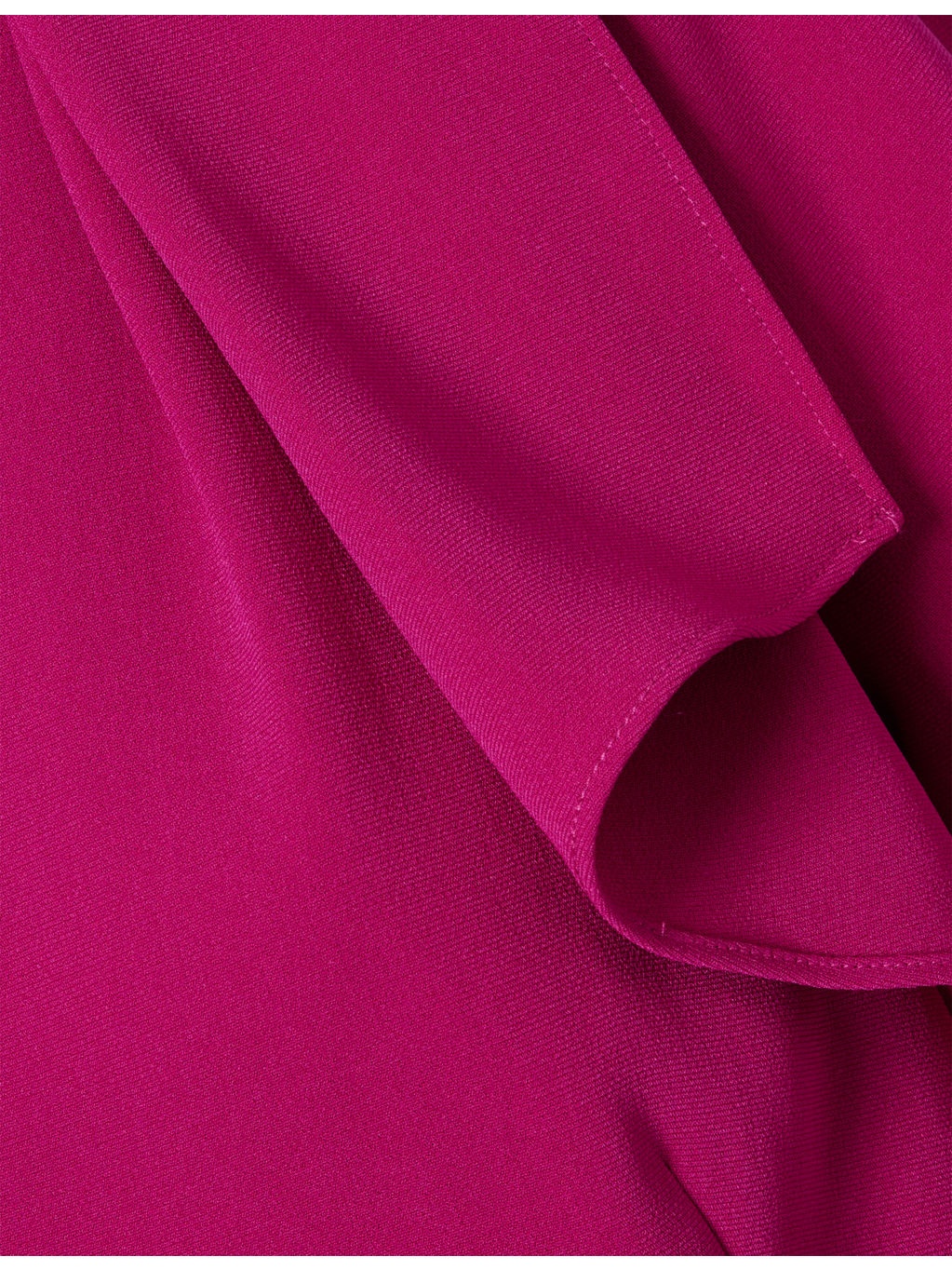 Drape Long-Sleeves Woven Midi Dress - 6