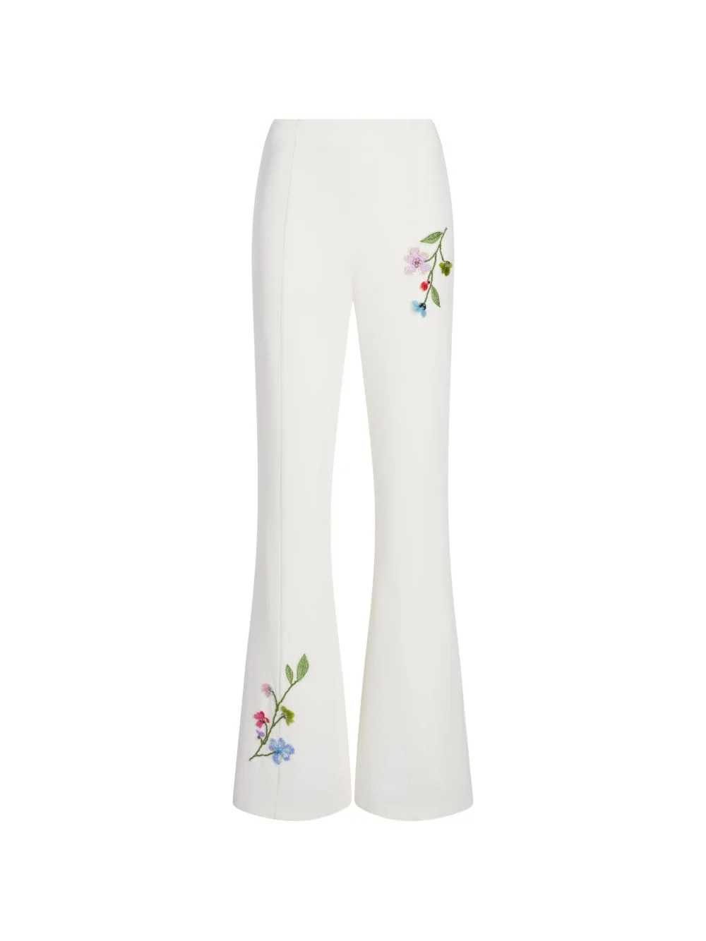 Floral Vine Kailyn trousers - 1