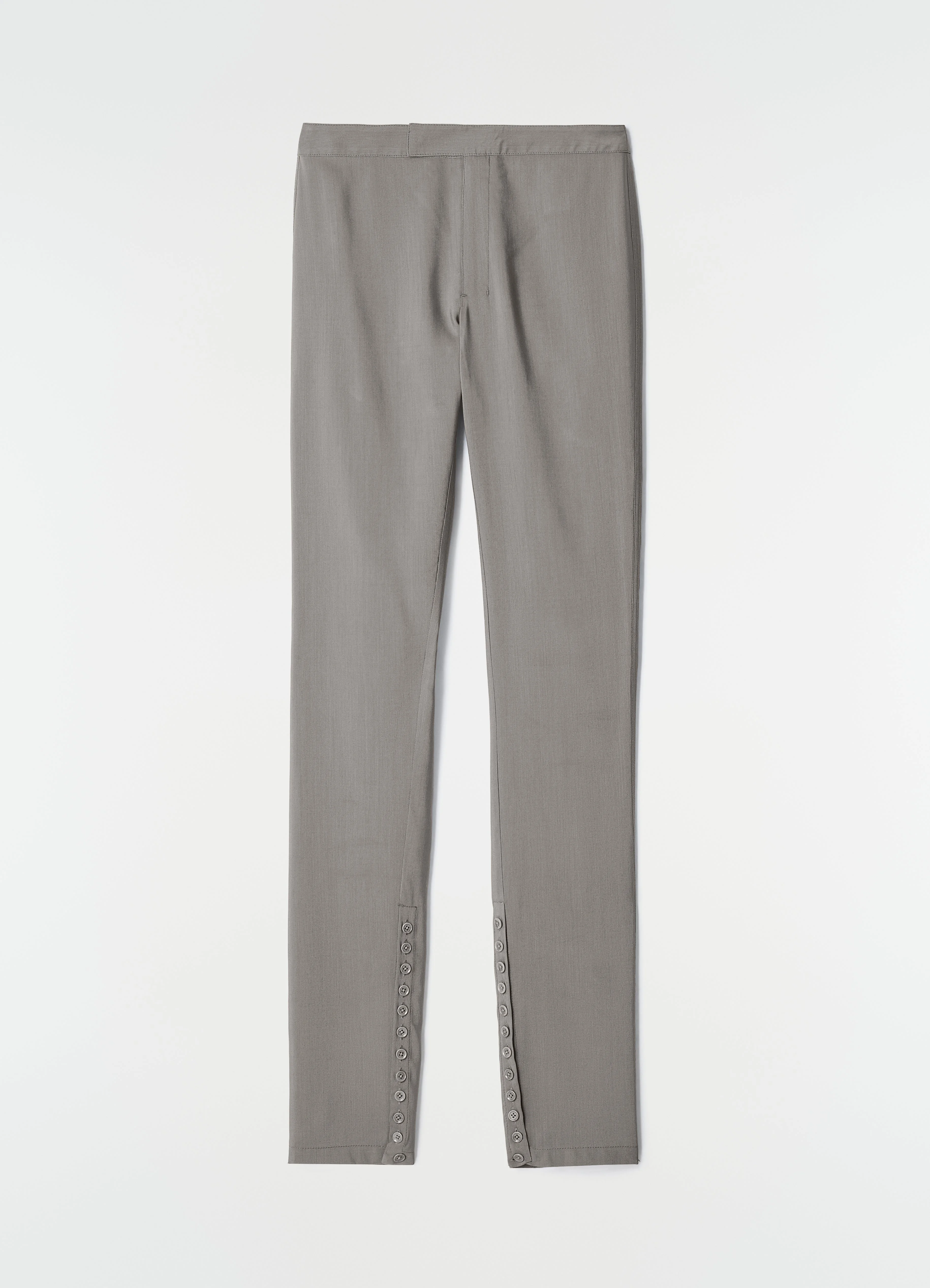 TAILORED GAITER PANTS IN WOOL MOHAIR TOILE - 1