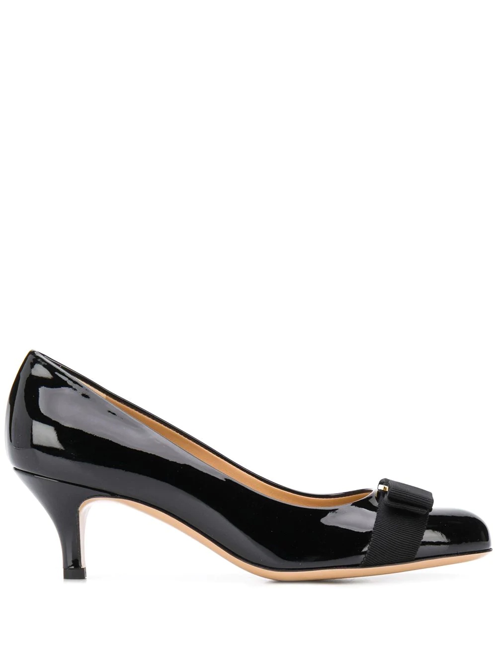 Vara bow mid-heel pumps - 1