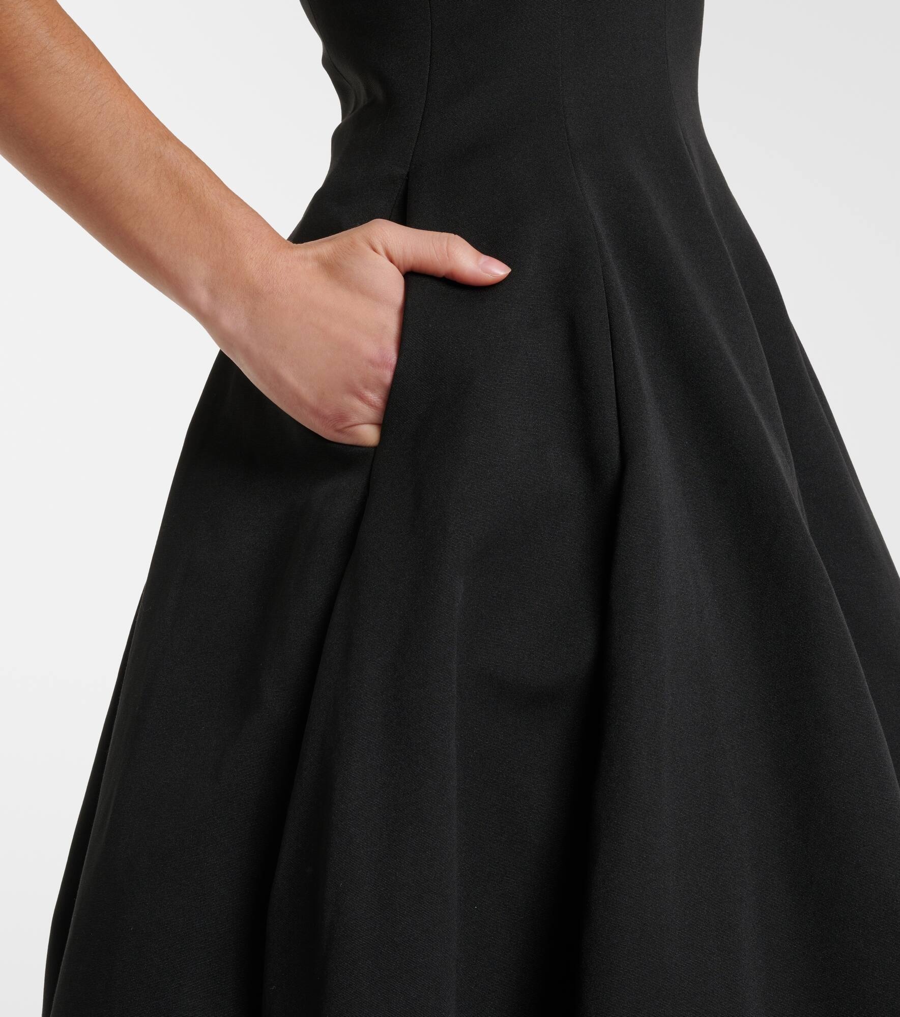 Joy cotton-blend gown - 5