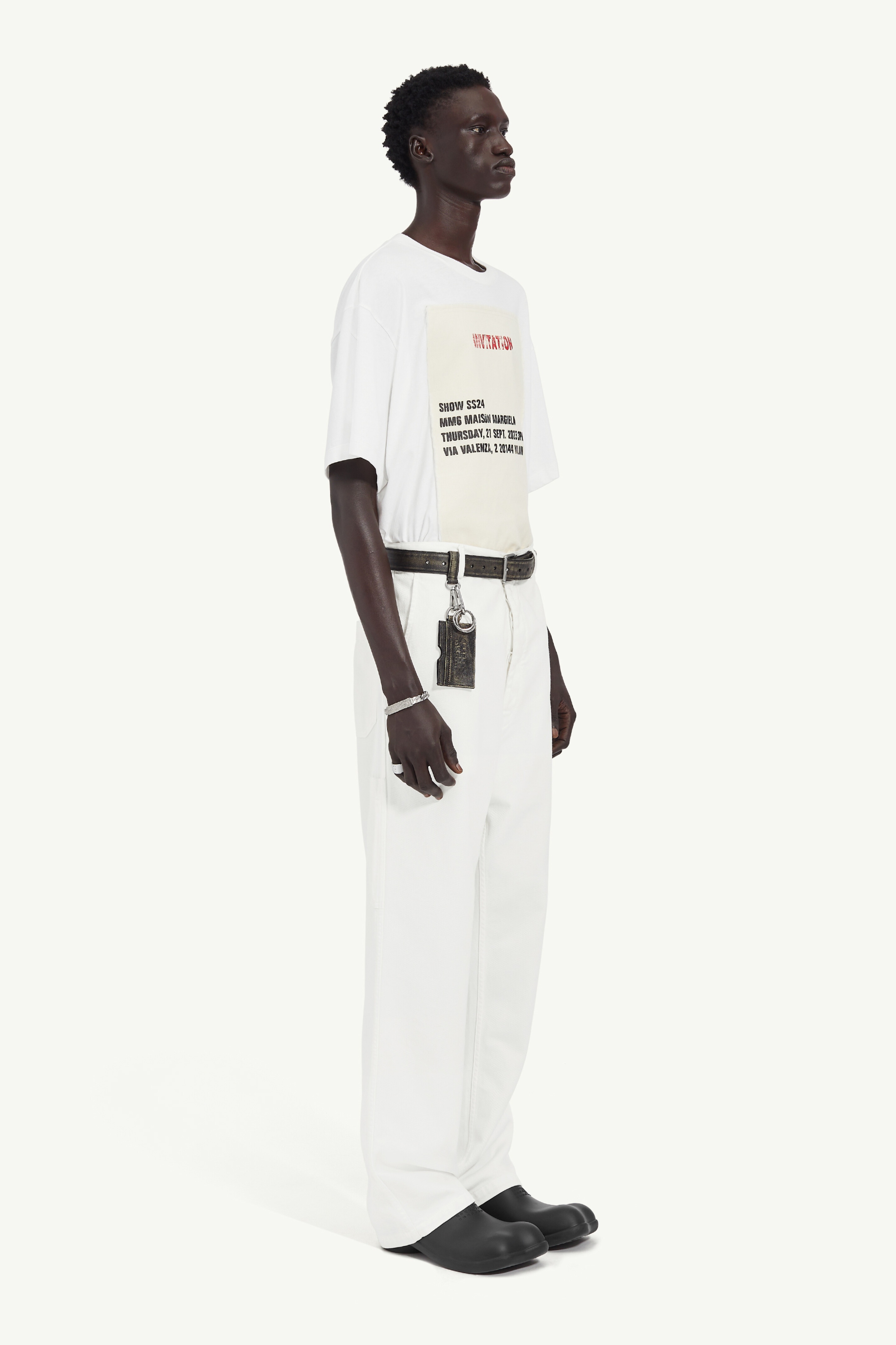 MM6 Maison Margiela Bull Cotton Trousers | REVERSIBLE