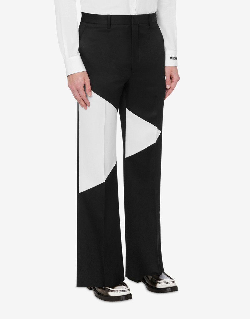Moschino MOSCHINO GRAPHIC TROUSERS outlook