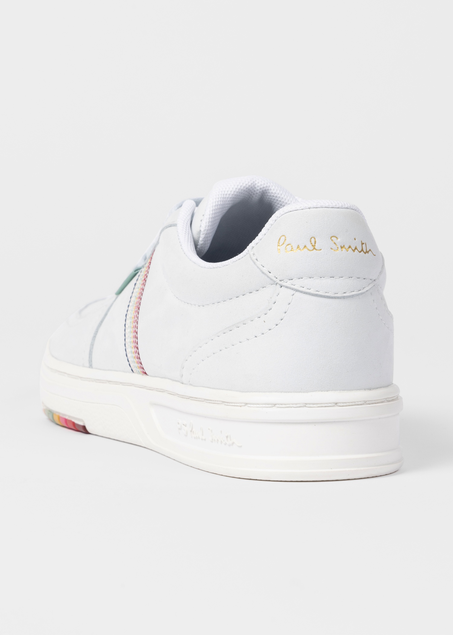 Women's Light Blue Leather 'Margate' Trainers - 3