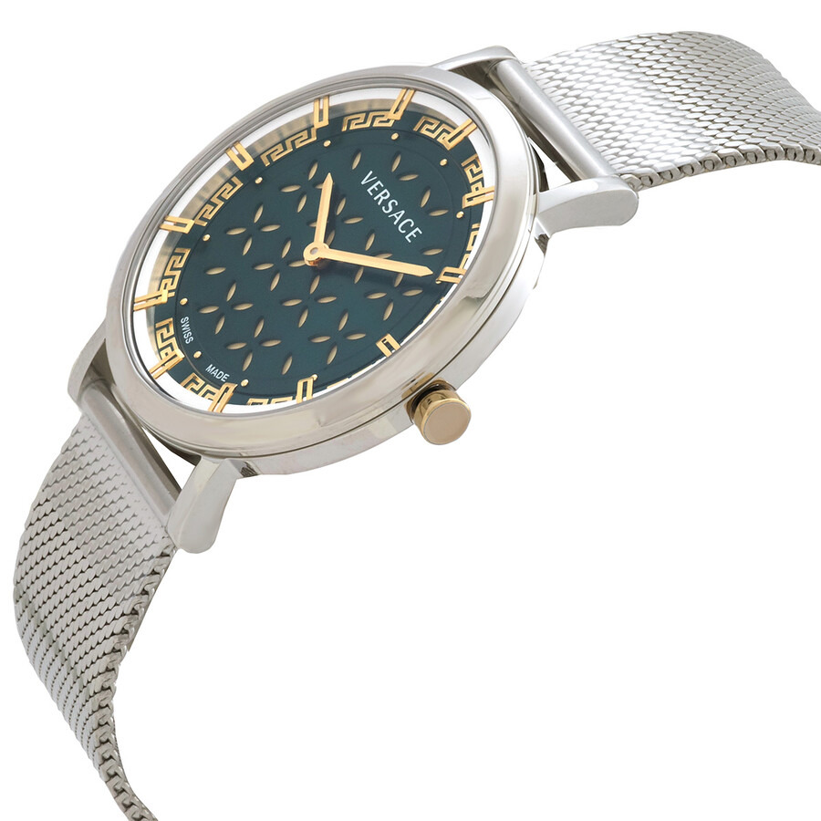 Versace New Generation Quartz Green Dial Ladies Watch VE3M01123 - 2