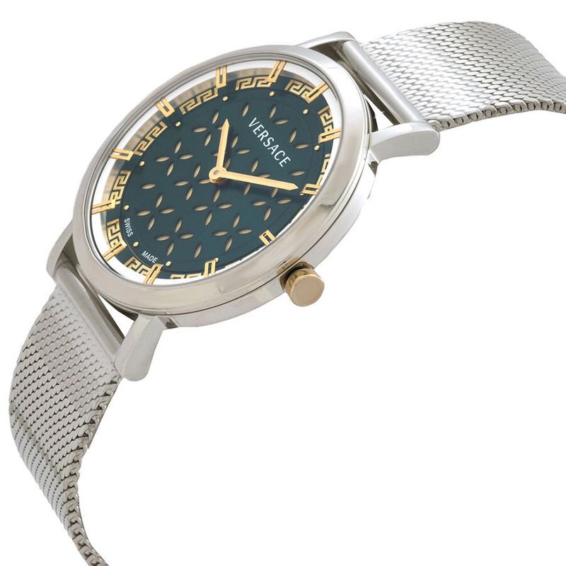 VERSACE Versace New Generation Quartz Green Dial Ladies Watch VE3M01123 outlook