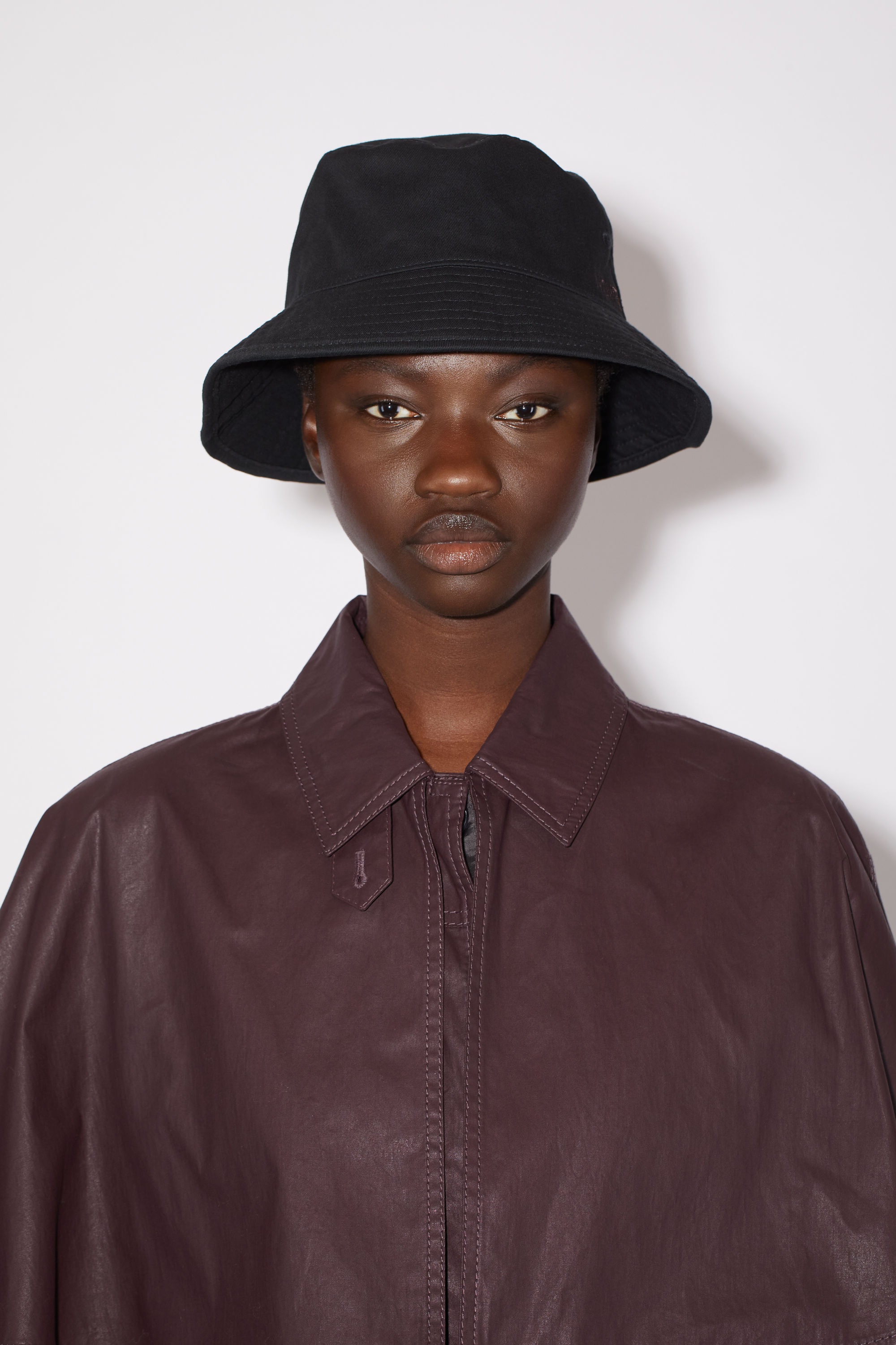 Twill bucket hat - Black - 2