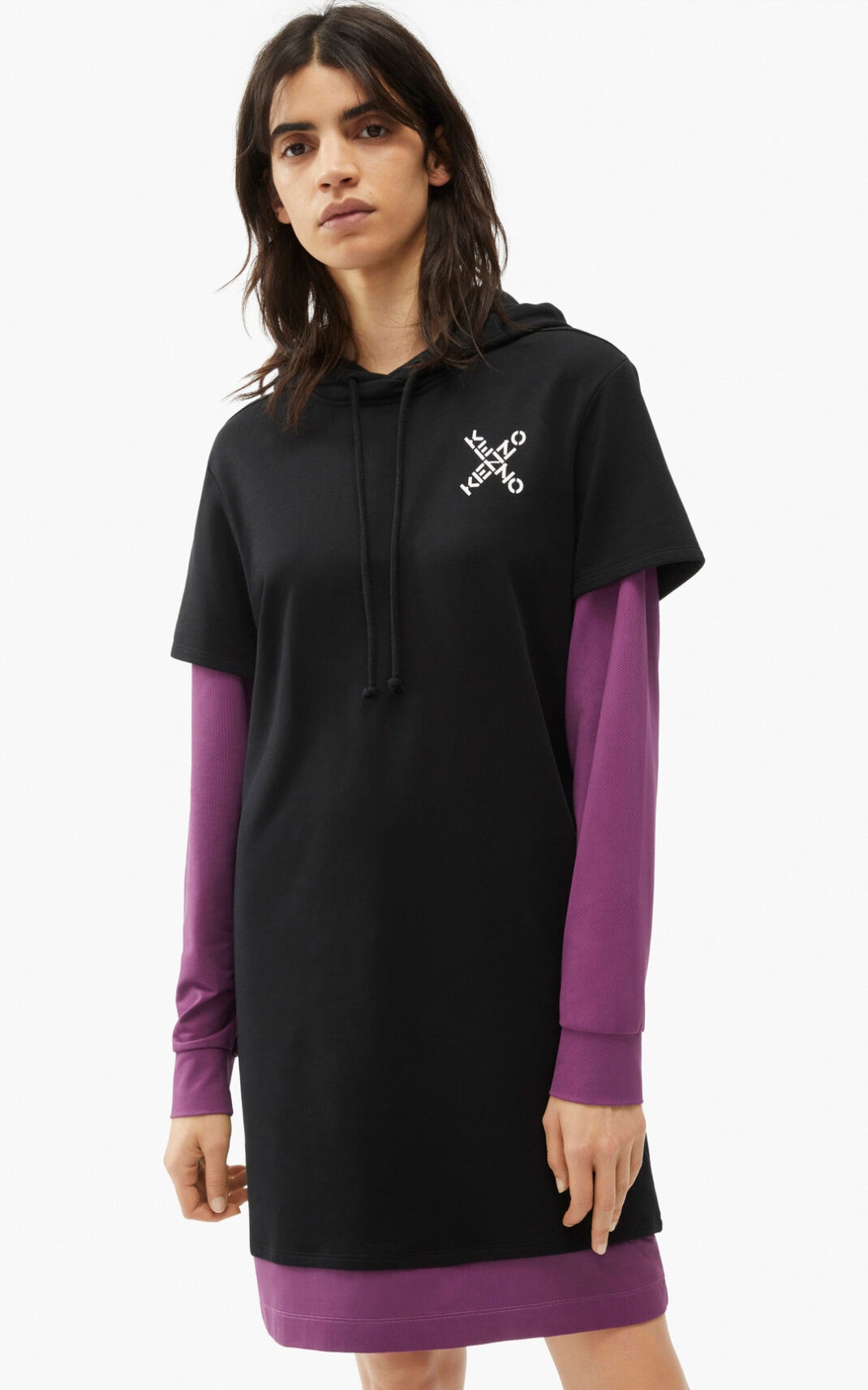 KENZO Sport 'Little X' sweatshirt dress - 2