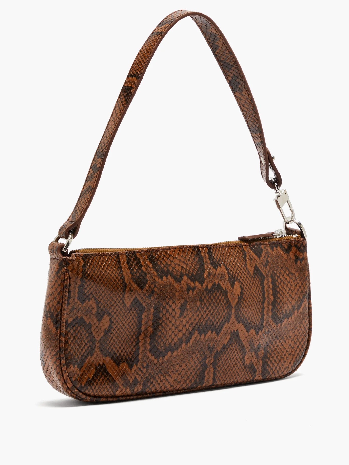 Rachel snake-effect leather shoulder bag - 4