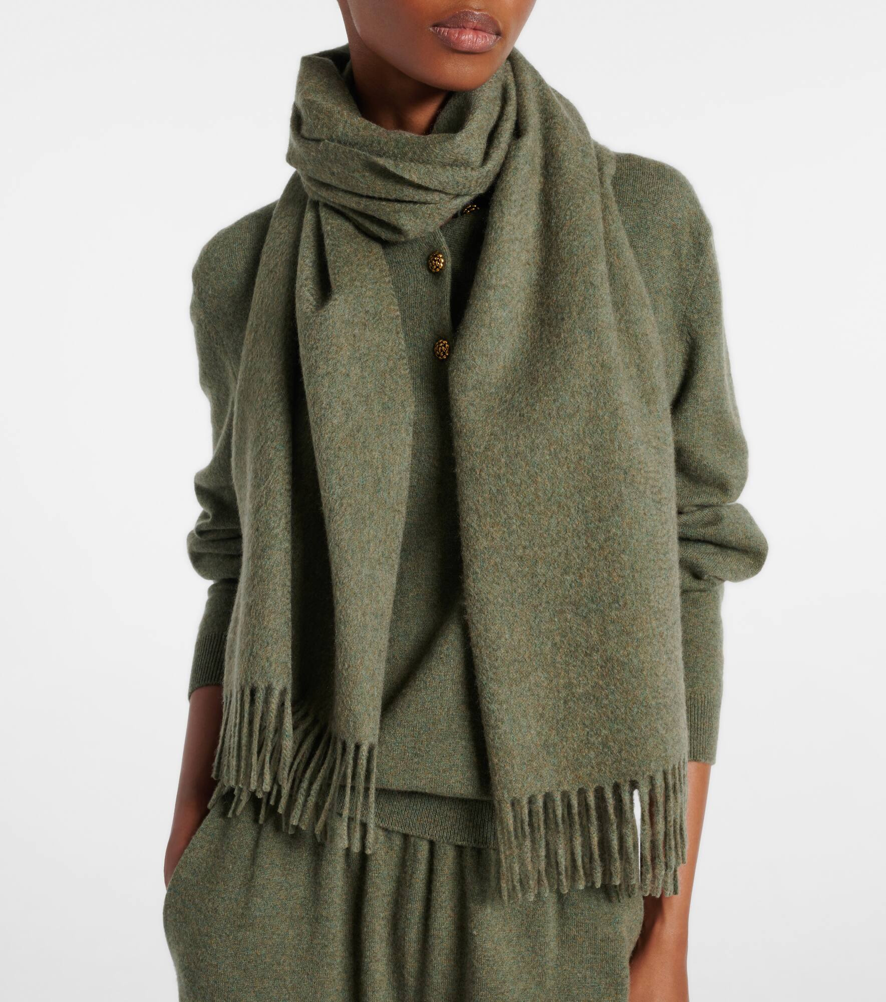 Grande Unita cashmere scarf - 2