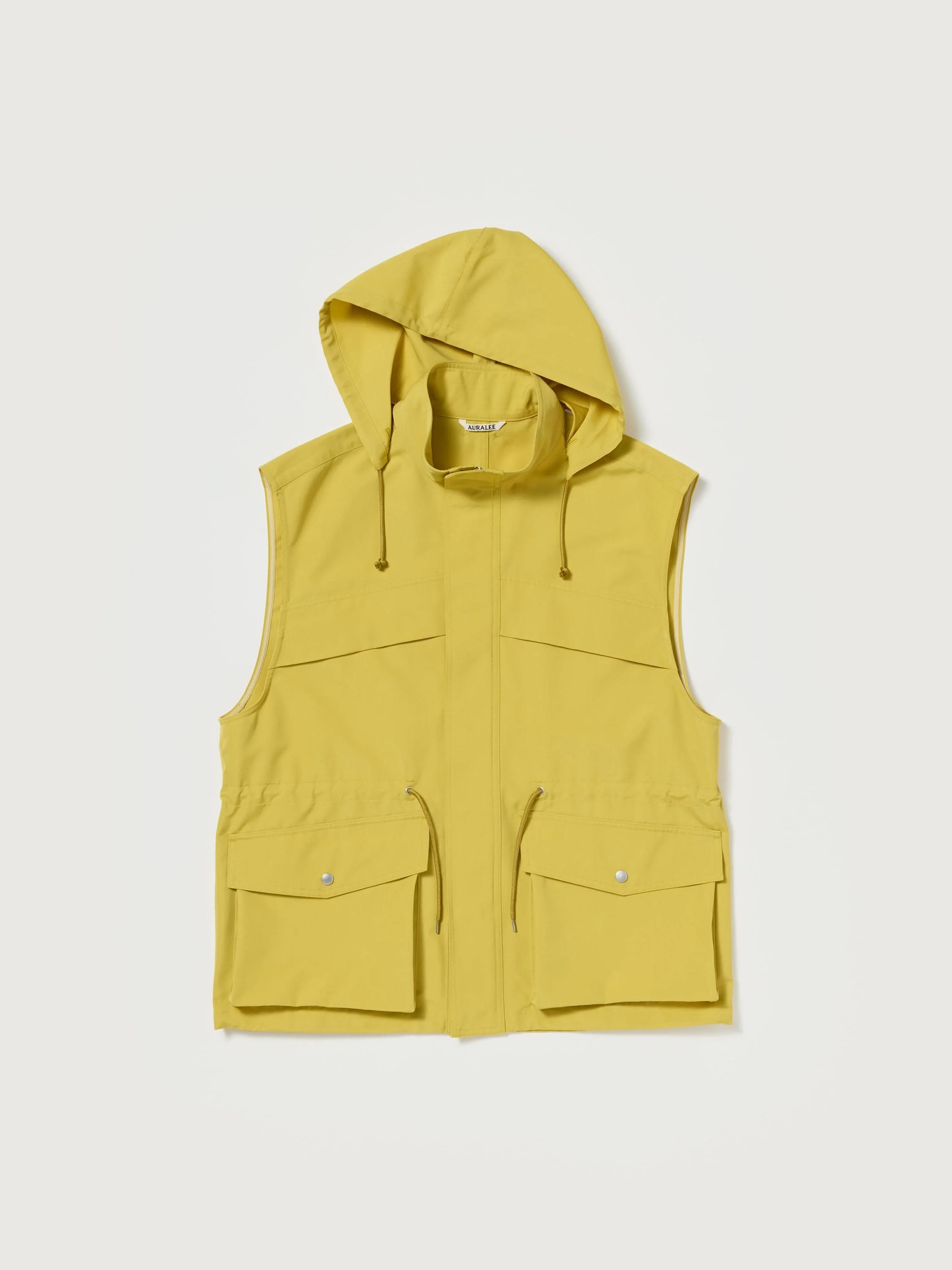 WOOL MAX CANVAS OVER VEST - 1