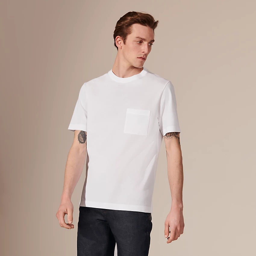 "H" embroidered T-shirt - 1