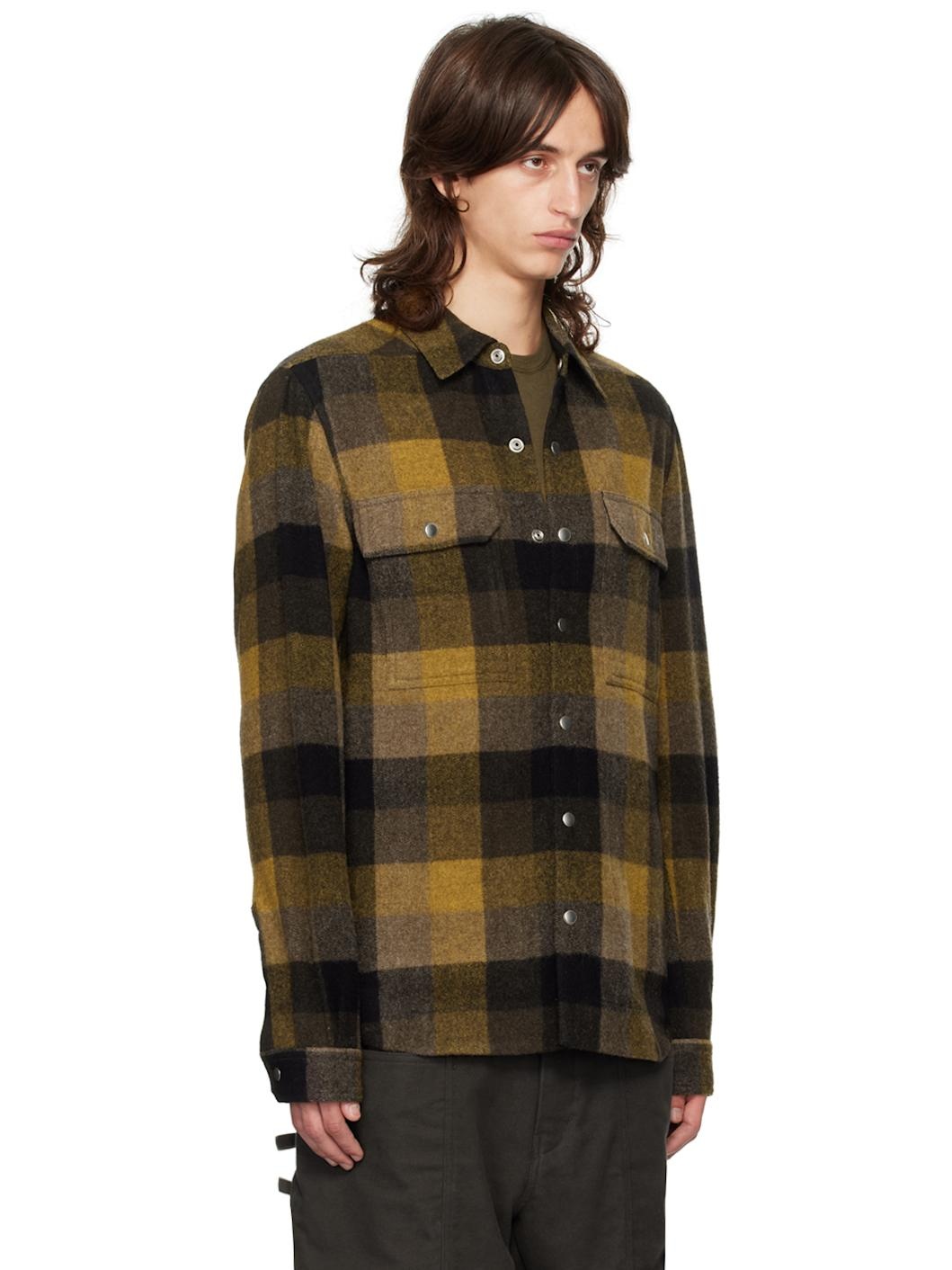 Tan Porterville Check Shirt - 2