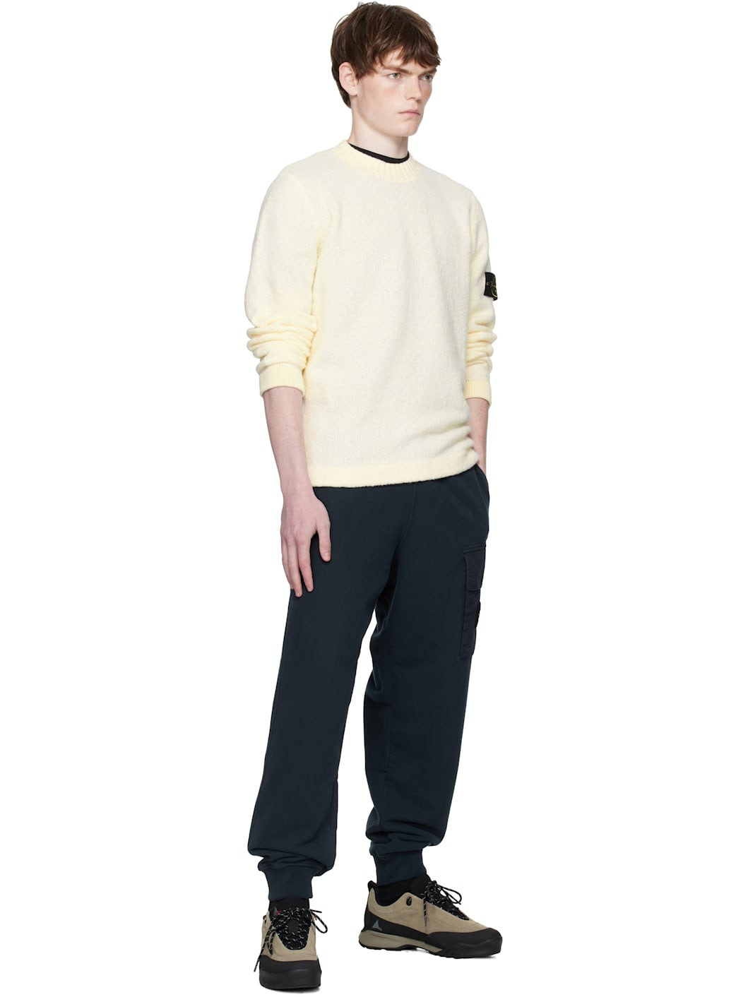 Off-White 5100056 Fancy Yarn Sweater - 5