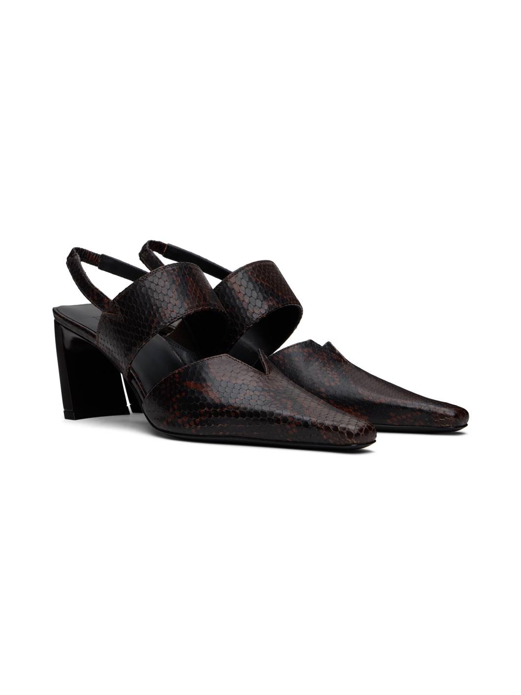 Brown Serpent Mules - 4