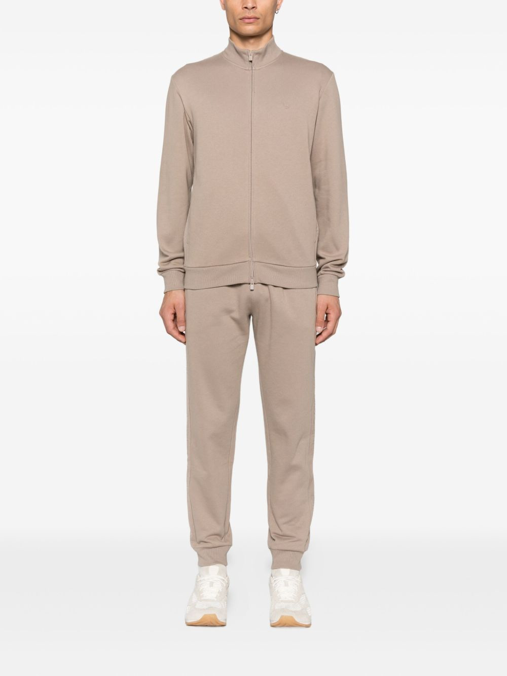 elasticated-waistband track pants - 2
