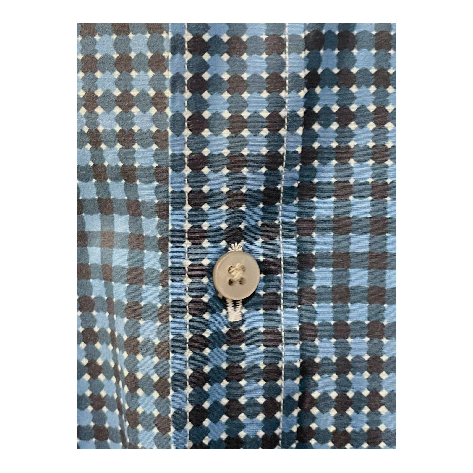 Z Zegna Button Down Shirt - Blue - 5